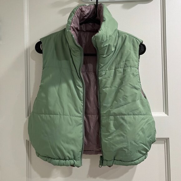 Forever 21 reversible cropped vest - Picture 7 of 14